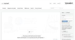 Desktop Screenshot of pro.duravit.fr