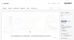 Desktop Screenshot of pro.duravit.nl