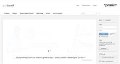 Desktop Screenshot of pro.duravit.pl