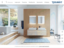 Tablet Screenshot of duravit.es