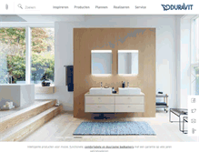 Tablet Screenshot of duravit.nl