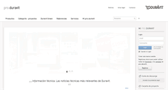 Desktop Screenshot of pro.duravit.es